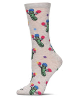 Pickleball Bamboo Blend Crew Socks