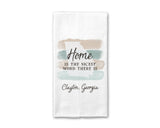 Simsbury, CT Kitchen Towel, Housewarming Decor Canary Road