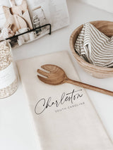 DWELL Home Shoppe - Personalized City Script Kitchen Towel DWELL Home Shoppe