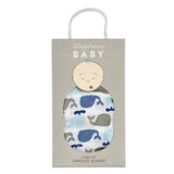 Stephan Baby by Creative Brands - Swaddle Blanket - Whale Stephan Baby by Creative Brands