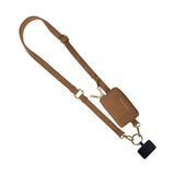 Save The Girls - Clip & Go Brushed Vegan Leather Phone Lanyard - RFID Pouch Save The Girls