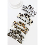 Leopard Design Hair Claw Clip Love and Repeat