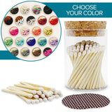 2" Matches in Cork Top Jar - Thankful Greetings