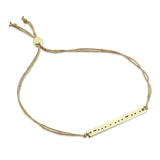 BESTIE Morse Code Bar Bracelet - BESTIE