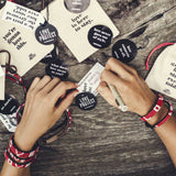 Love Is Project - Skinny LOVE Bracelet - Red Love Is Project