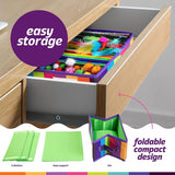 Kids Arts & Crafts Supplies Kit - with Storage Bin Dan&Darci