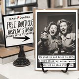 Katie Doodle | Boutique Greeting Cards & Birthday Gifts - Funny Birthday Greeting Cards with Display (Blank Inside): Yes Katie Doodle | Boutique Greeting Cards & Birthday Gifts