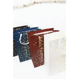 Gold Foil Stars Solid Color Large Size Gift Bag: MIX COLOR / ONE Love and Repeat