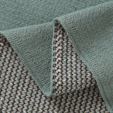 Bleu La La - 100% Luxury Cotton Receiving Swaddle Baby Blanket - Deer Bleu La La