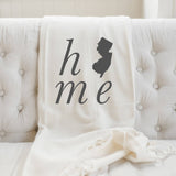 DWELL Home Shoppe - Personalized Home State Throw Blanket DWELL Home Shoppe