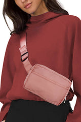 Minimal Matte Pastel Color Belt Bag Fanny Pack Cap Zone