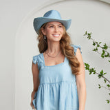 Elsie & Zoey - Narelle Waterproof Pave Linked Hoop Earrings Elsie & Zoey