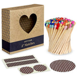 2" Refill Matches - Colors of Your Choice + Striker Stickers Thankful Greetings