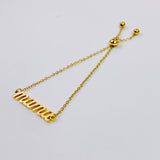 Mama Chain Sliding Bracelet | 18K Gold
