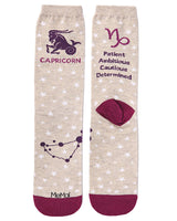 - Capricorn Zodiac Sign Crew Sock: 9-11 / Hemp Heather - Kindred & Crew