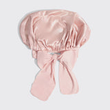 KITSCH - Adjustable Oversized Satin Bonnet- Blush KITSCH