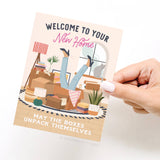 Onderkast Studio - Welcome to Your New Home Boxes Greeting Card Onderkast Studio