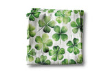 Shamrock Irish Kitchen Towel St Patrick's Day Decor Lucky Canary Road