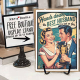 Katie Doodle | Vintage Greeting Cards, Unique Birthday Gifts - Cute Handmade Vintage Funny Valentine Cards for Him, Husband Katie Doodle | Vintage Greeting Cards, Unique Birthday Gifts