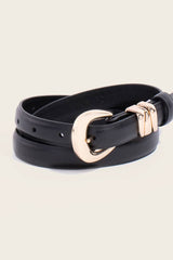 Anarchy Street - Thin Genuine Leather Belt Anarchy Street