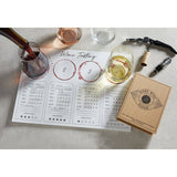 Wine Tasting Placemat Santa Barbara Design Studio by Creative Brands