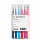 KINGART - Watercolor Brush Tip Markers - 12 Colors