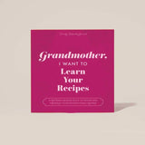 Hear Your Story - Grandmother, I Want to Learn Your Recipes Hear Your Story