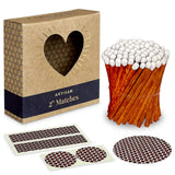 2" Refill Matches - Colors of Your Choice + Striker Stickers Thankful Greetings