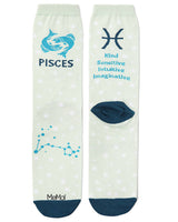 Pisces Zodiac Sign Crew Sock: 9-11 / Mint Infinity Classics International Inc.