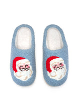 Living Royal - Indoor / Outdoor Slippers - Christmas - Santa Claus - Blue Living Royal