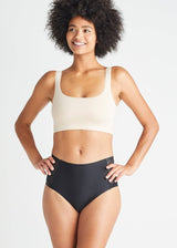 Womens- Non-Shaping Bonded Brief Yummie