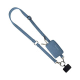 Save The Girls - Clip & Go Brushed Vegan Leather Phone Lanyard - RFID Pouch Save The Girls