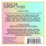 CANCER SUPERPOWERS warm human