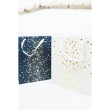 Gold Foil Stars Solid Color Large Size Gift Bag: MIX COLOR / ONE Love and Repeat