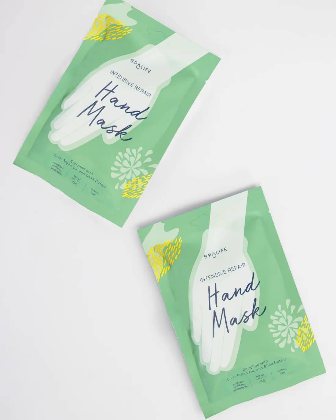Intensive Repair Hand Gloves - Cica, Argan Oil & Shea Butter: 2 Pack My Spa Life