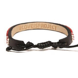 Love Is Project - Skinny LOVE Bracelet - Red Love Is Project