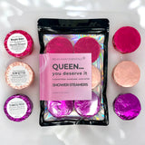 Relax Away Essentials - Queen - Shower Steamers 6 Pack - Made in USA - Spa Tablets
