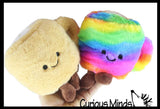 Curious Minds Toys - 1 Coffee Cup Plush Toy - Cute Latte Stuffed Animals - Adorab Curious Minds Toys
