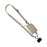 Save The Girls - Clip & Go Brushed Vegan Leather Phone Lanyard - RFID Pouch Save The Girls