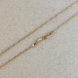 GoldFi - 18k Gold Filled Mini Paperclip Chain GoldFi