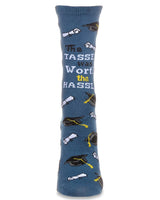 Infinity Classics International Inc. - Women's The Tassel Was Worth The Hassle Greeting Card Socks Infinity Classics International Inc.