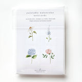 emily lex studio - Garden flowers paintable notecards emily lex studio