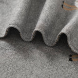 Bleu La La - 100% Luxury Cotton Receiving Swaddle Baby Blanket - Deer Bleu La La