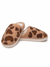 Leopard Print Slippers | Indoor & Outdoor