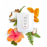 Coconut Hibiscus Candle 7.5