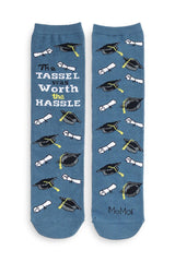 Infinity Classics International Inc. - Women's The Tassel Was Worth The Hassle Greeting Card Socks Infinity Classics International Inc.