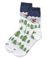 Winter Wonderland Ski Holiday Crew Sock Infinity Classics International Inc.