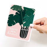 Onderkast Studio - Happy New Home! House Plant Greeting Card Onderkast Studio
