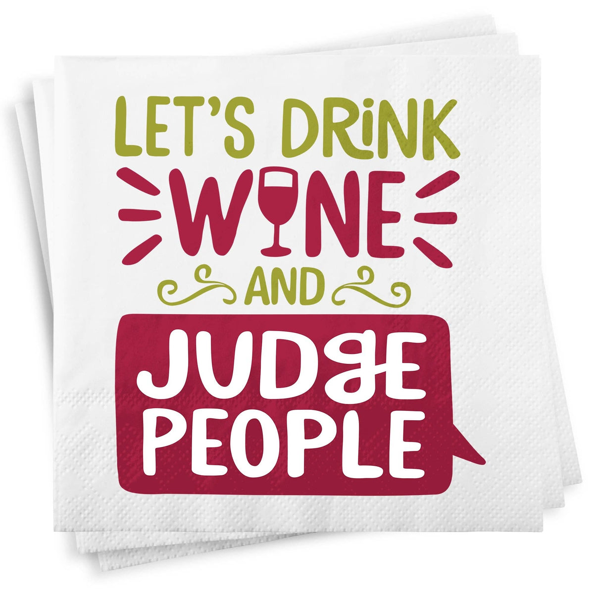 Chris’s Stuff Inc. - Drink & Judge Napkins Chris’s Stuff Inc.