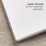 KINGART - Hardcover Watercolor Sketchbook - 5.5” x 5.5” 140lb (300g) - 24 Sheets